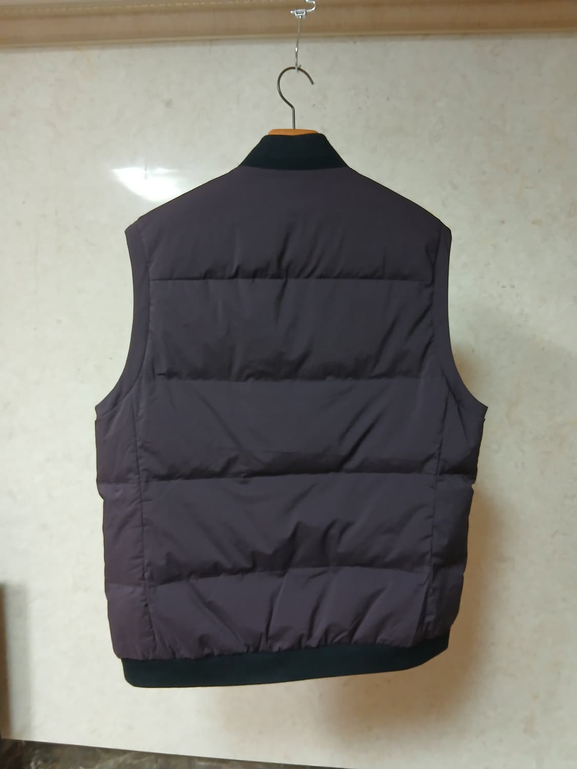 빈폴 덕다운 패딩조끼 110사이즈 버건디 상품이미지3