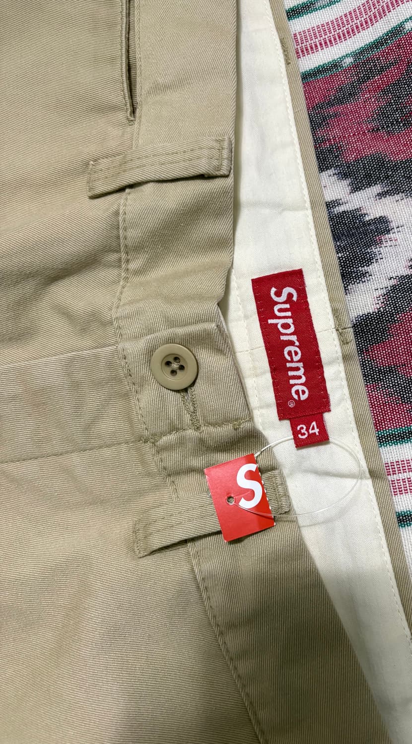 23fw 슈프림 도우보이 치노팬츠 베이지 상품이미지4