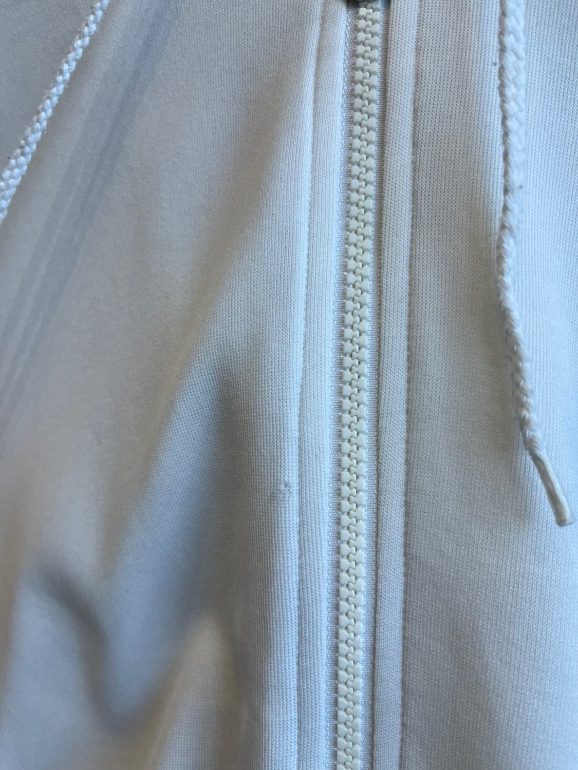 아디다스 파이어버드 화이트 후드집업 L 상품이미지3