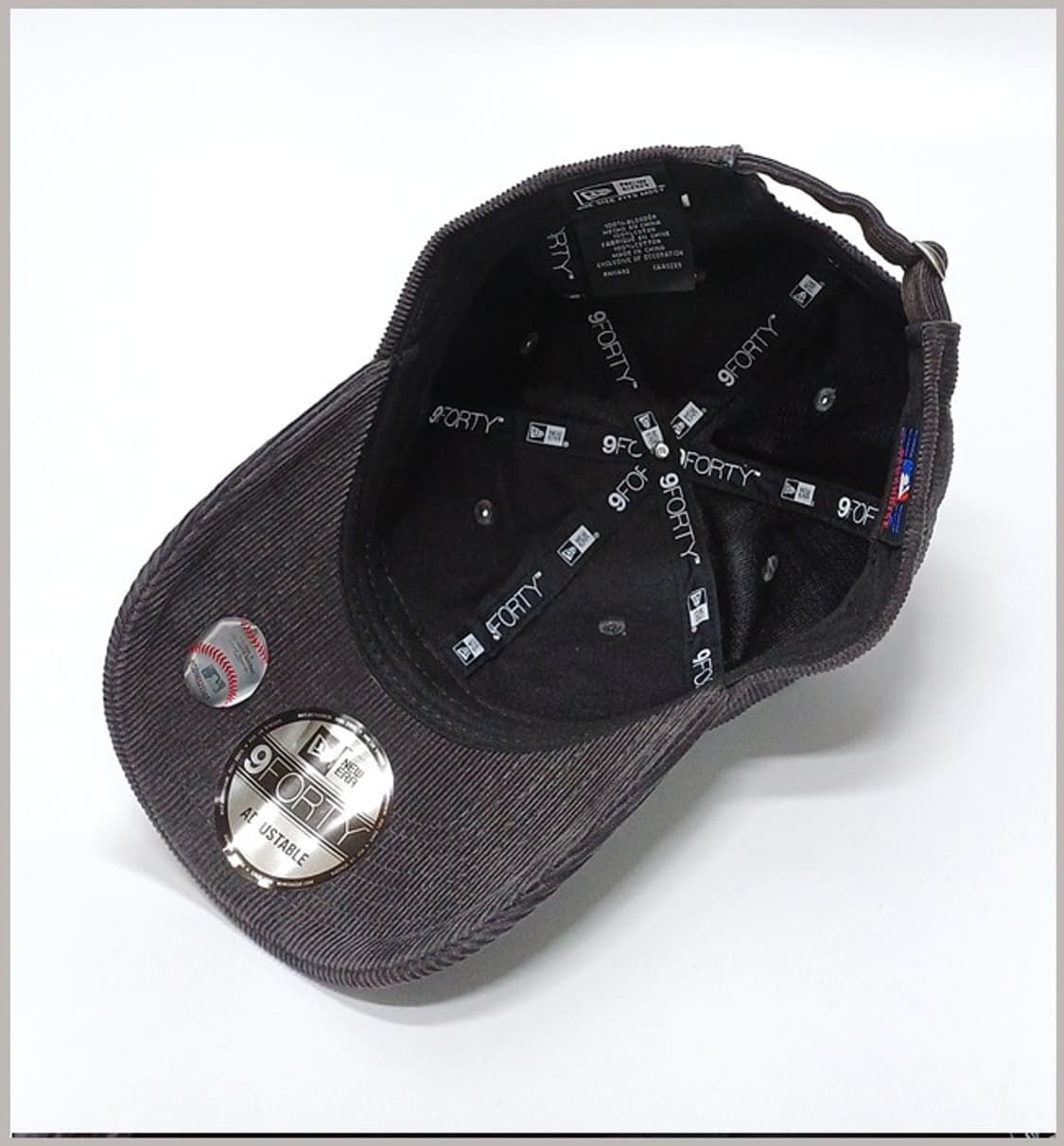 뉴에라 정품 뉴욕양키즈 코듀로이 모자 K-71 상품이미지4