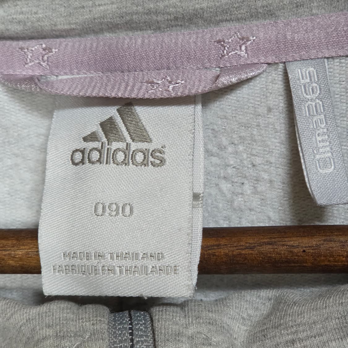 아디다스 하이넥 스타 슬림핏 코튼 집업 상품이미지9