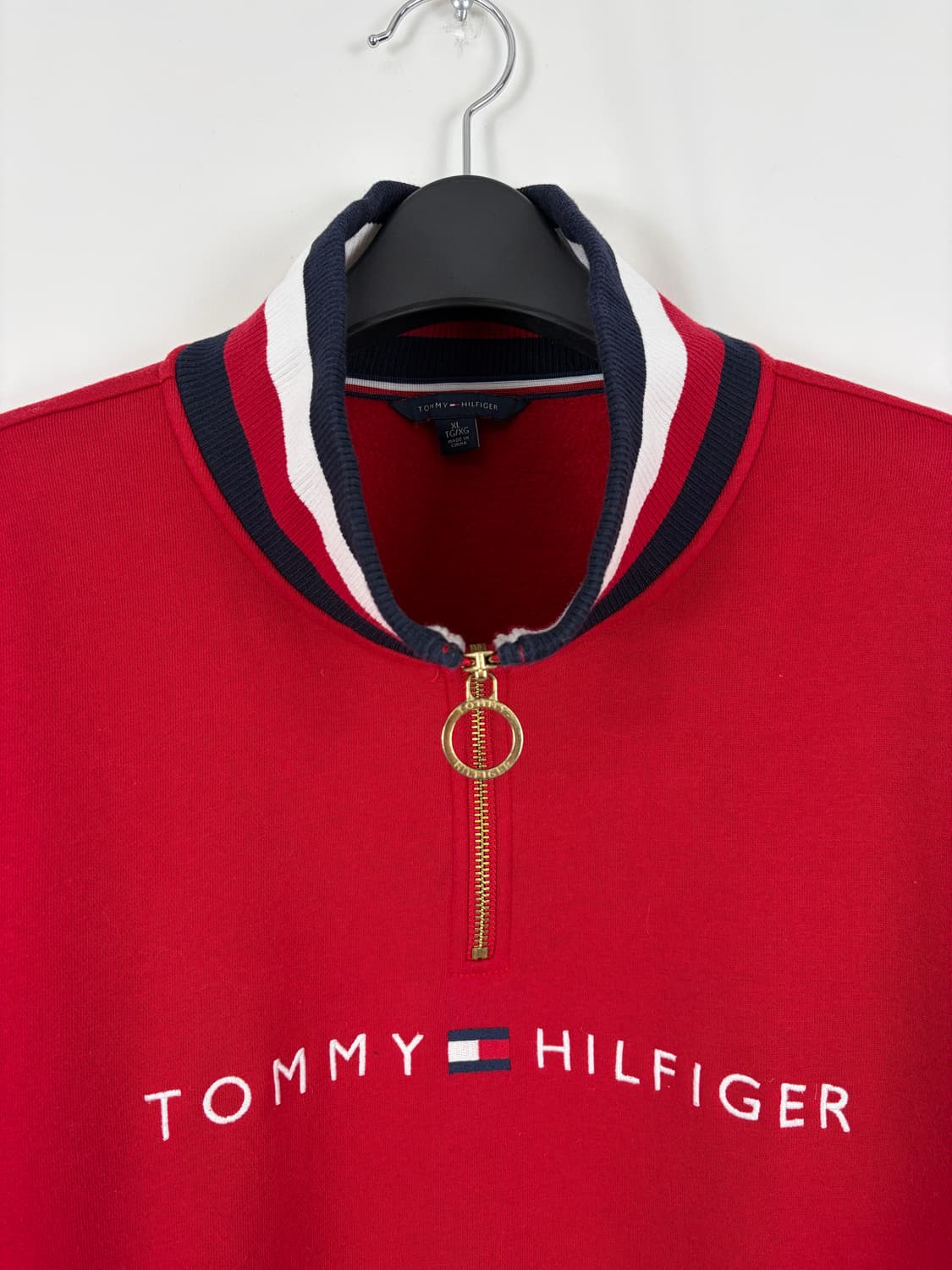 a55) 타미힐피거 에센셜 반집업 맨투맨 상품이미지2