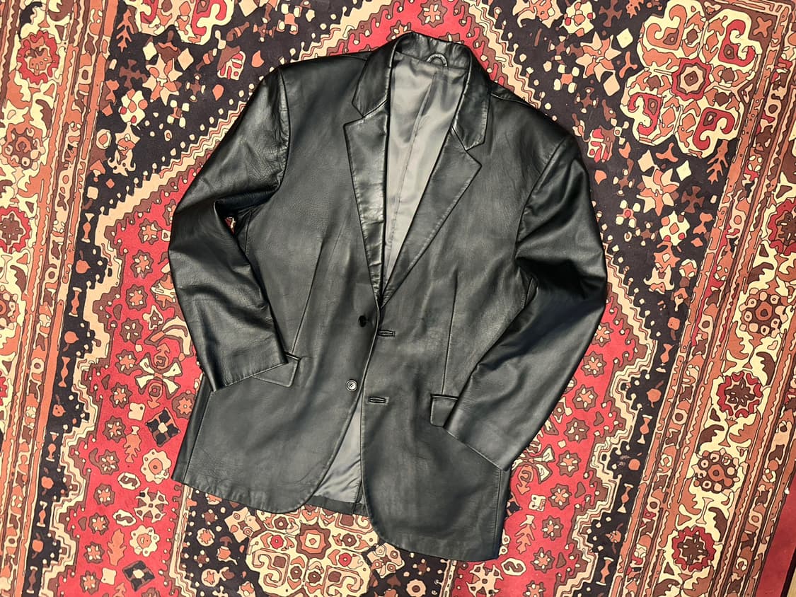 ( L-XL ) 가죽마이 가죽자켓 레더자켓 가죽블레이저 블레이져 상품이미지6