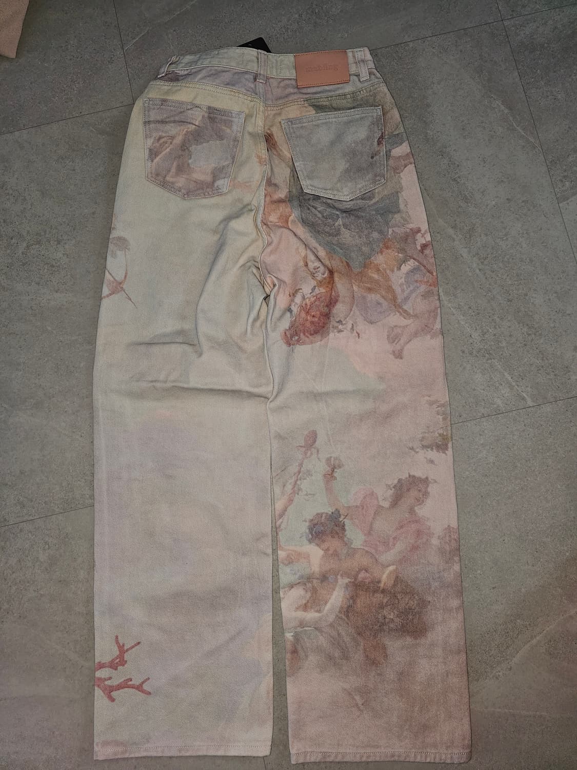 마블링 프린티드 데님 PRINTED DENIM 상품이미지5