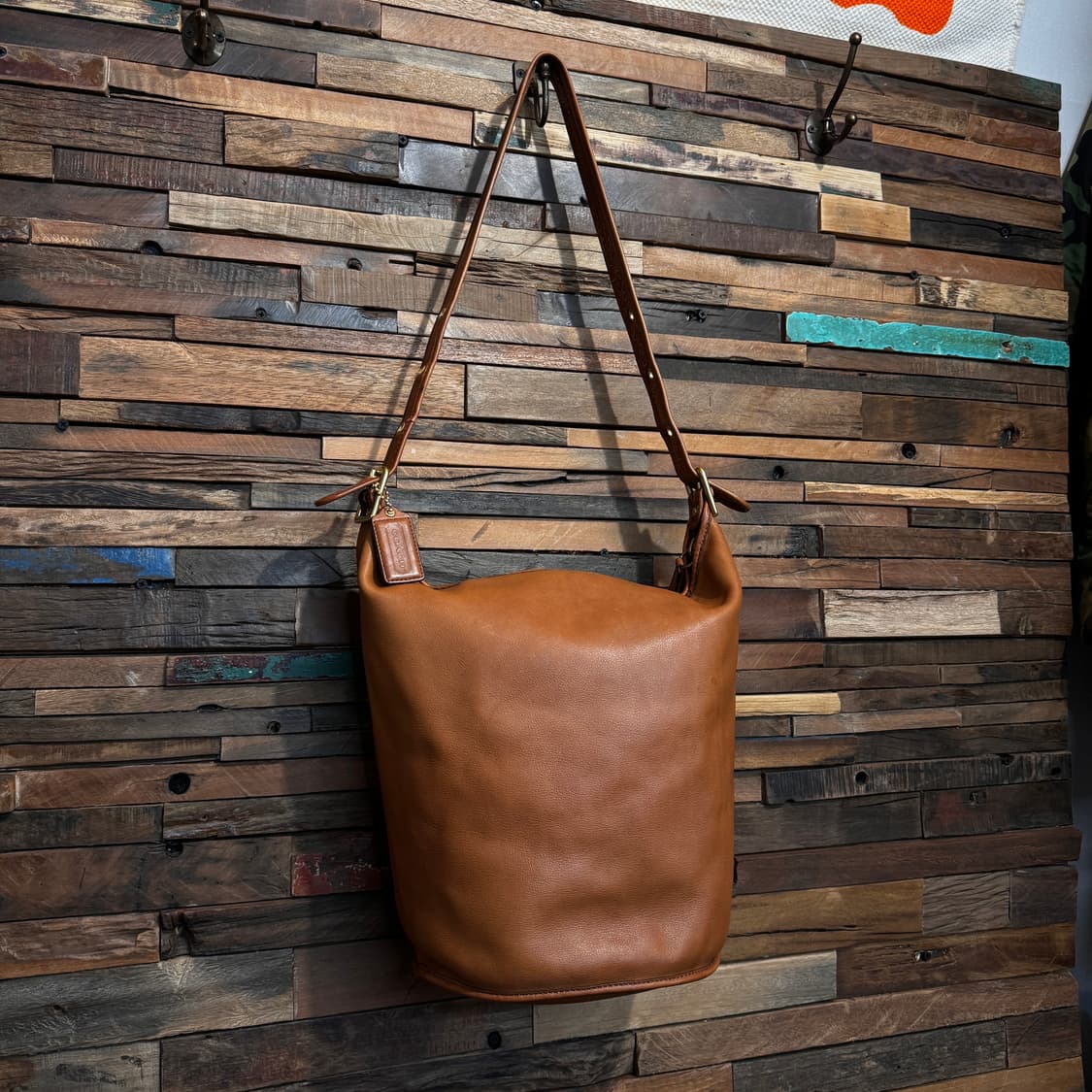 Old Coach Glove Leather Duffle Shoulder  상품이미지1