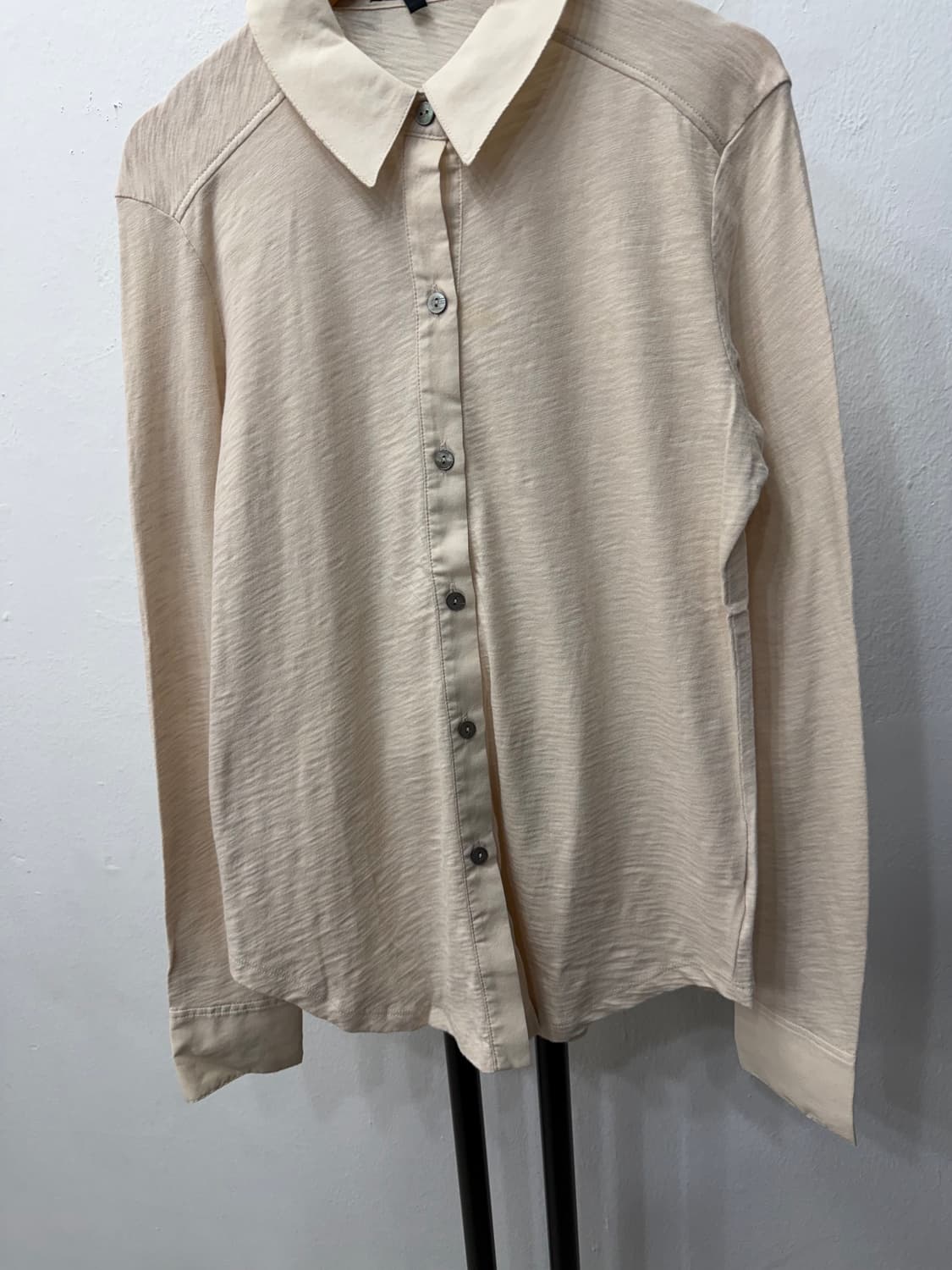 정품) Theory 띠어리 22ss 배색 셔츠 S 상품이미지3