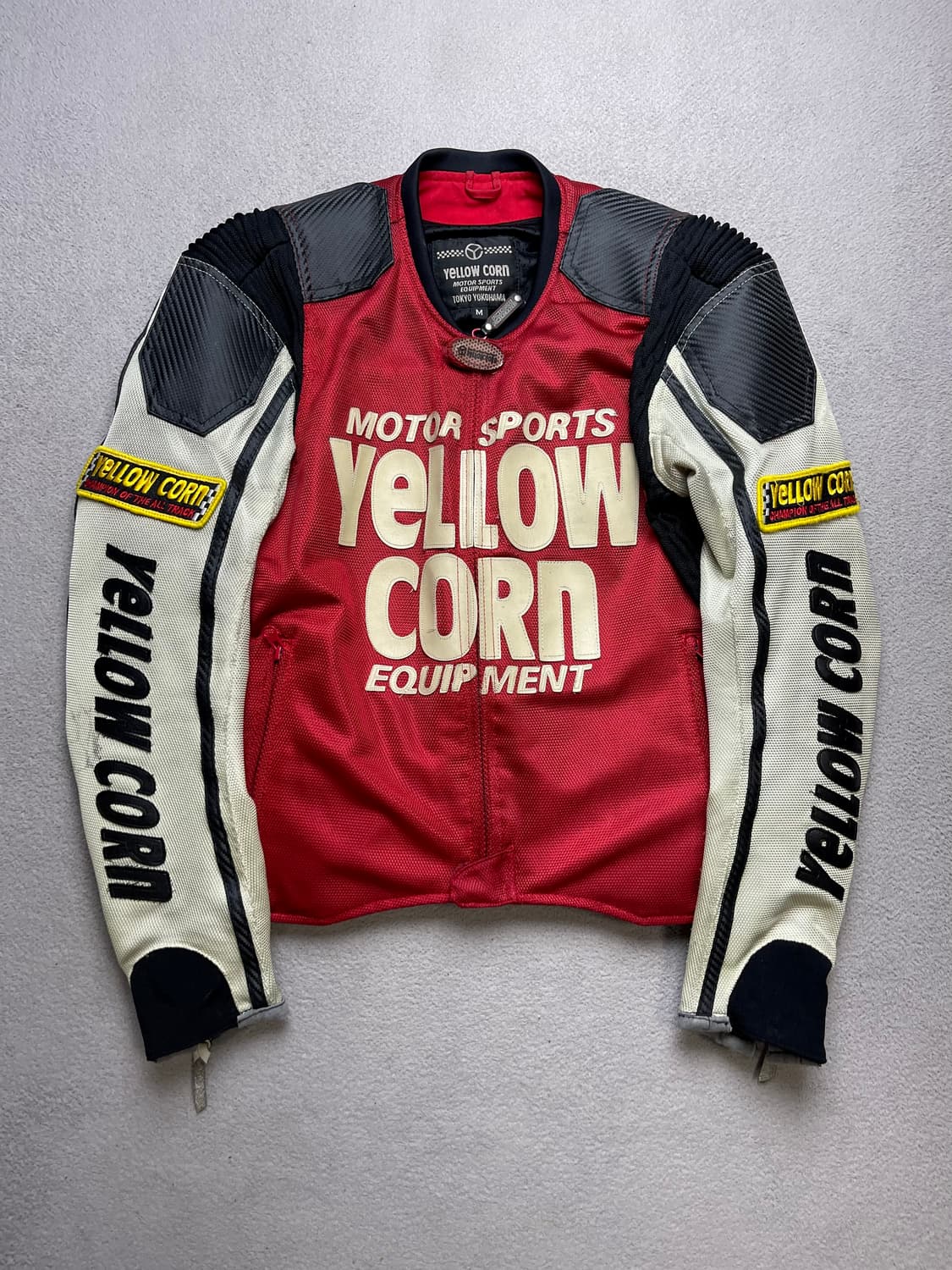 [M] 옐로우콘 레이싱자켓 YELLOW CORN 바이크자켓 상품이미지1