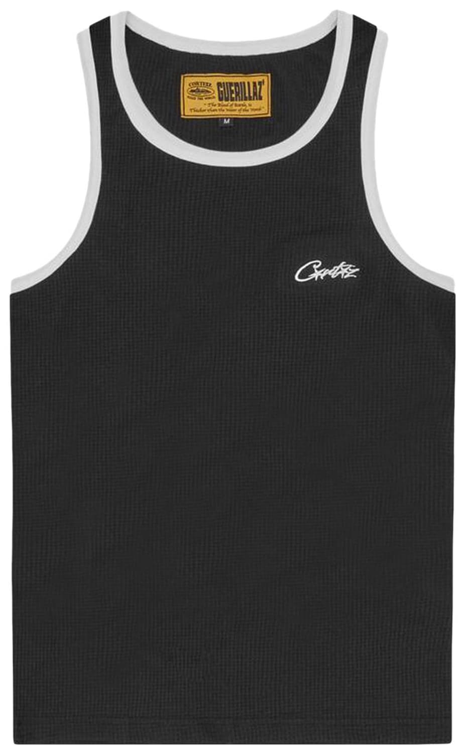 Corteiz bolo tank black M 코르테이즈 와플 슬리브리스 상품이미지4