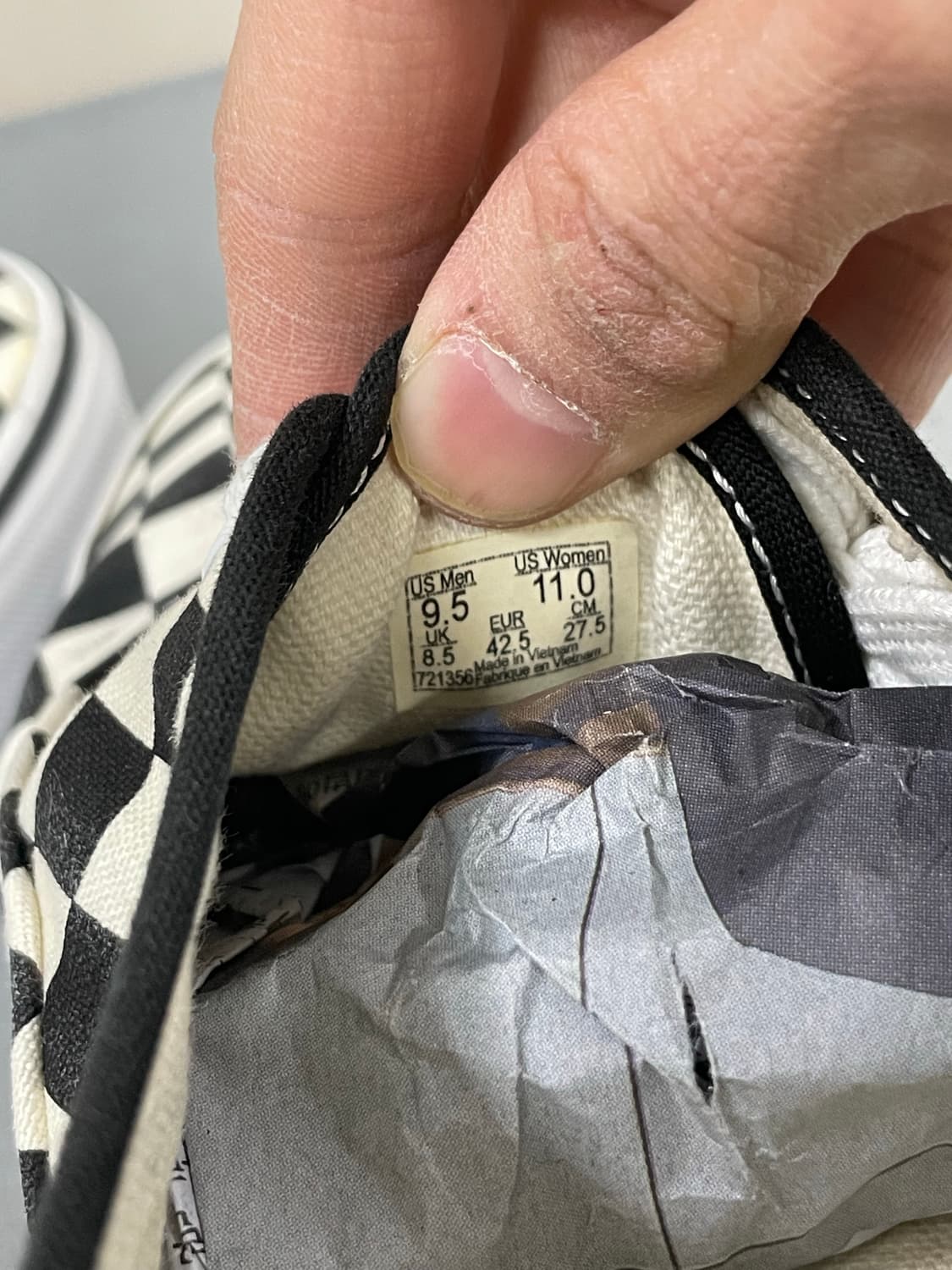 반스 어센틱 체커보드 275 상품이미지9