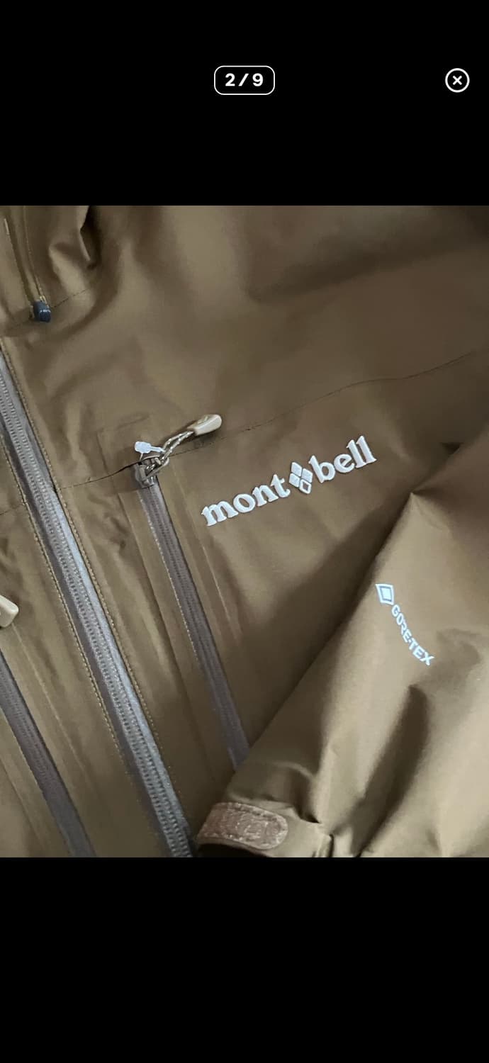 몽벨 템페스트 고어텍스 자켓 L 상품이미지2