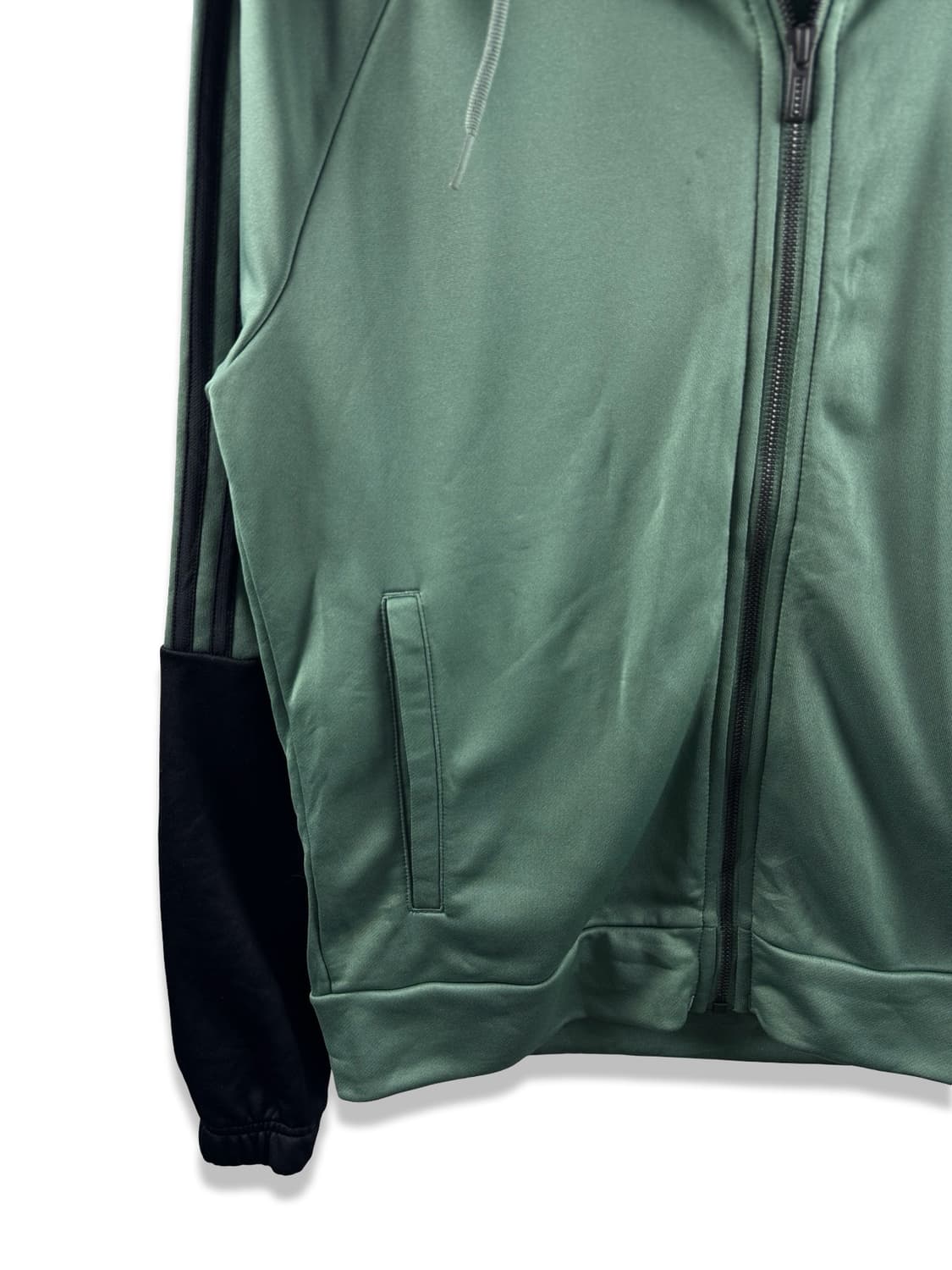 아디다스 그린블랙 폴리 후드집업2522 상품이미지4