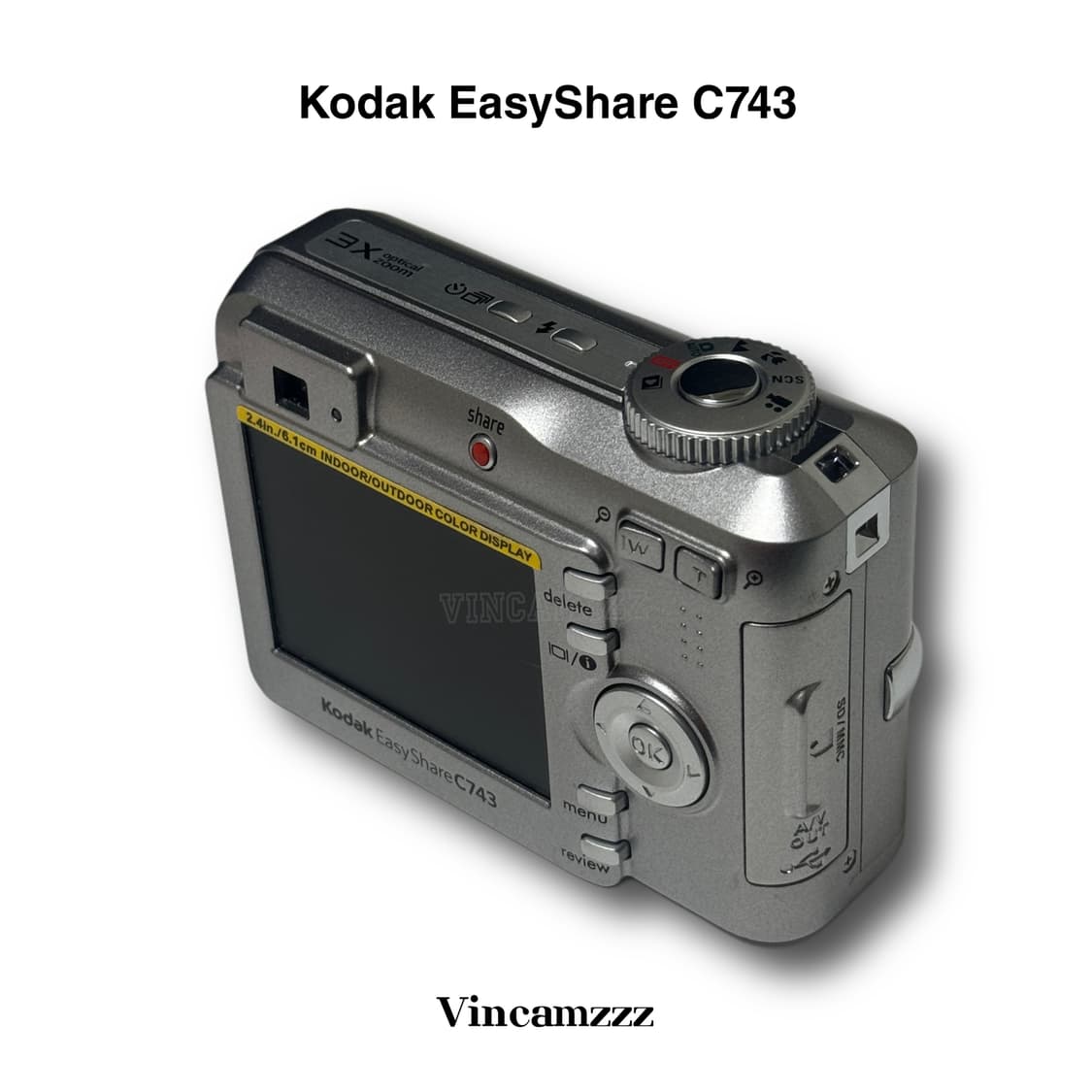 Kodak 코닥 EasyShare C743 디지털카메라 (한국어지원) 상품이미지4