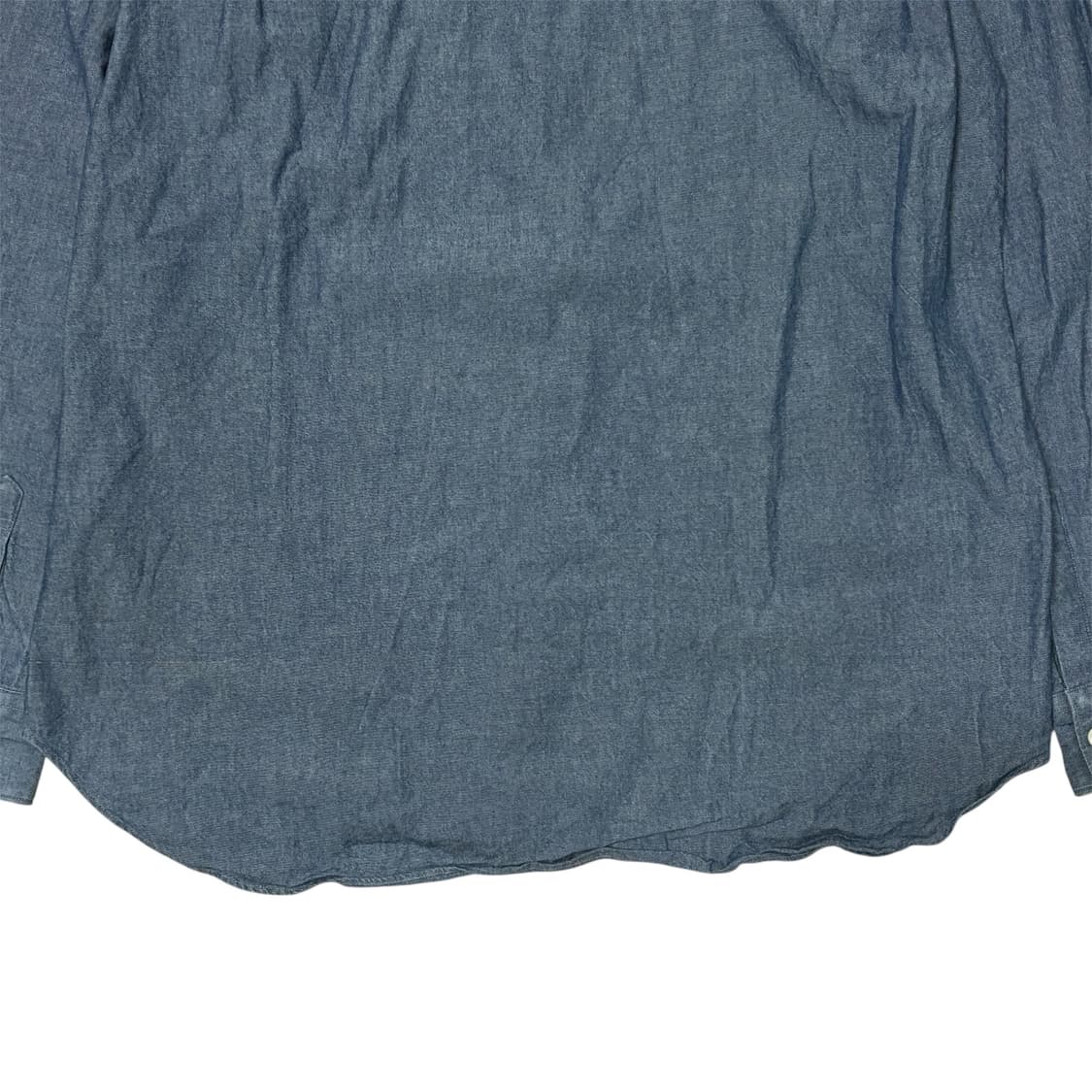 [M] 꼼데가르송 셔츠 원단 전환 샴브레이 셔츠 상품이미지9