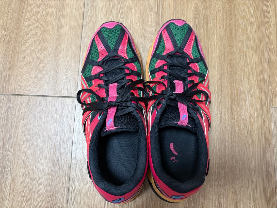 285) 아식스 x 앤더슨벨 젤 소노마 15-50 브라이트 로즈 에버그린 상품이미지5