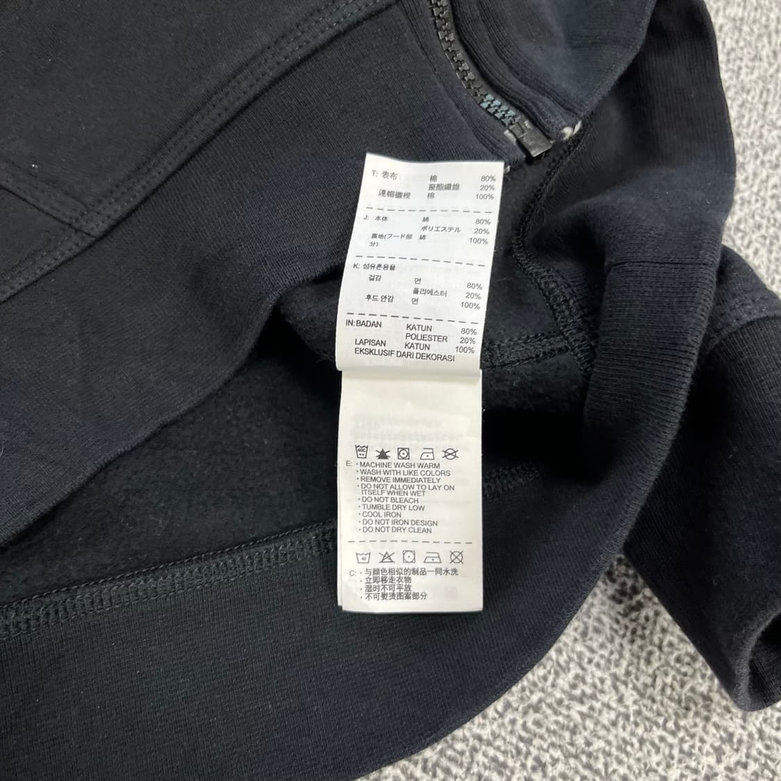 <나이키 스몰 스우시 기모 후드집업> No.1397 상품이미지8