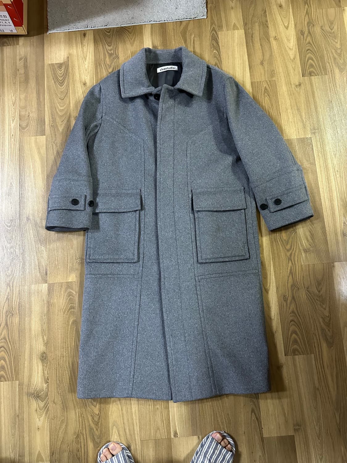 (세상품) 비바스튜디오 발마칸 코트 (M) 상품이미지3