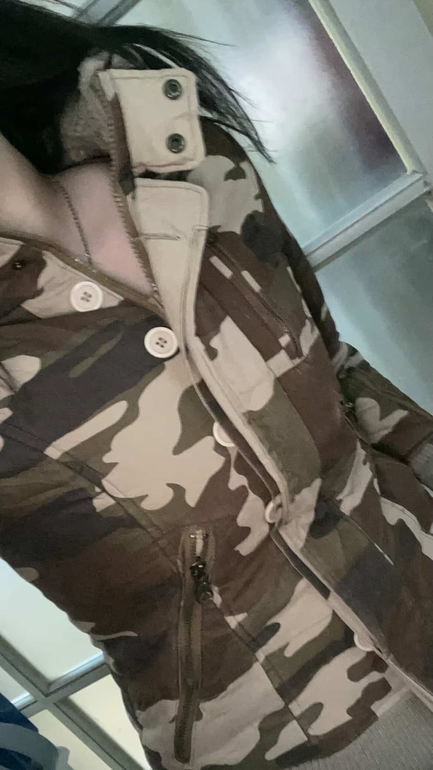 일본 빈티지 카모 자켓 y2k  상품이미지1