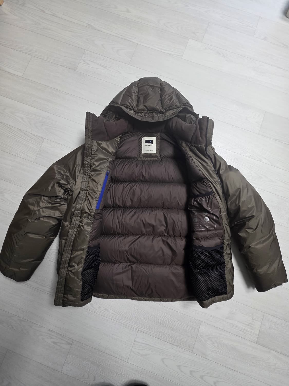 제로그램 구스 익스페디션 다운 PRO 패딩 XL사이즈 상품이미지2