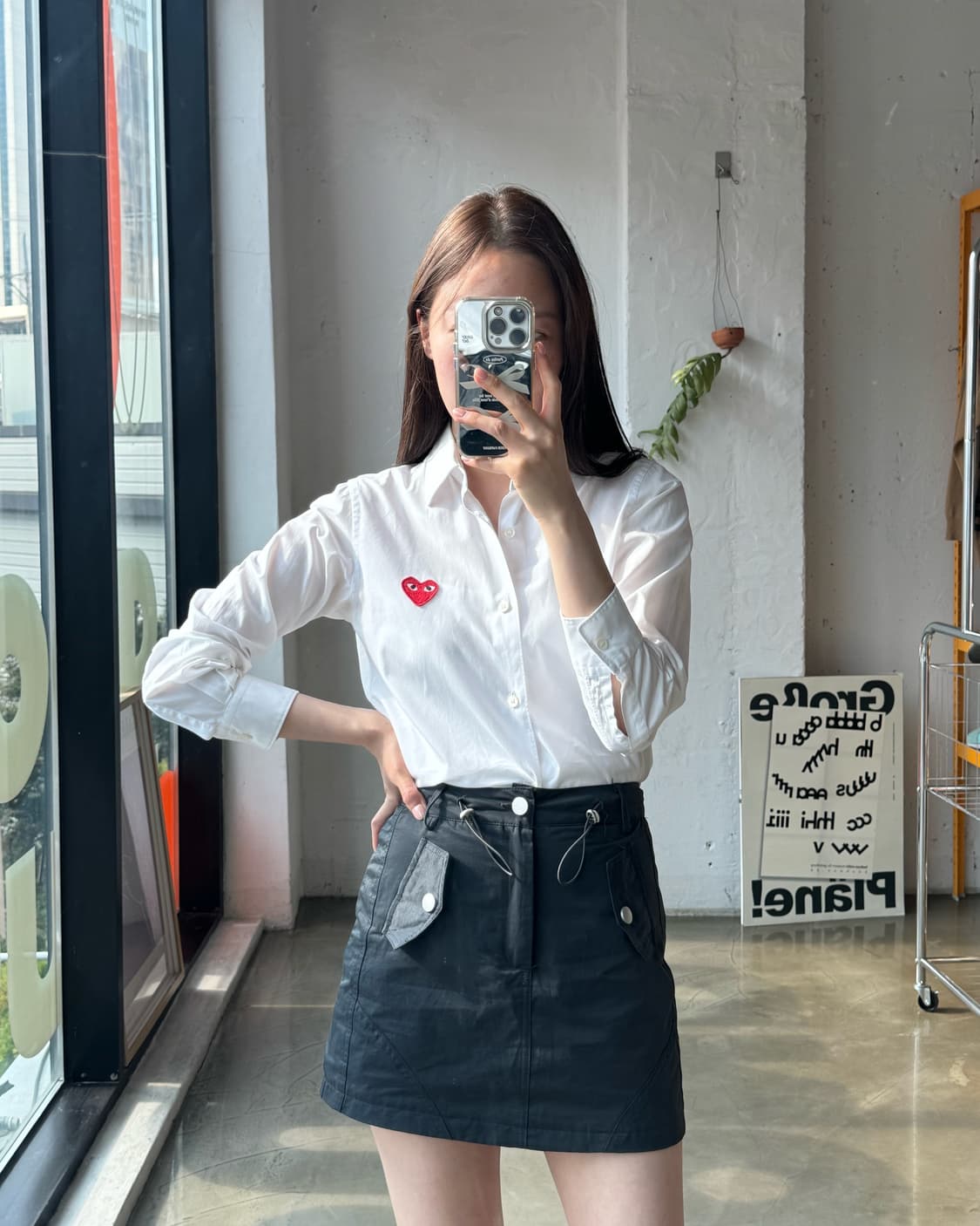 [Commedesgarcons] 꼼데 가르송 화이트 셔츠 상품이미지4