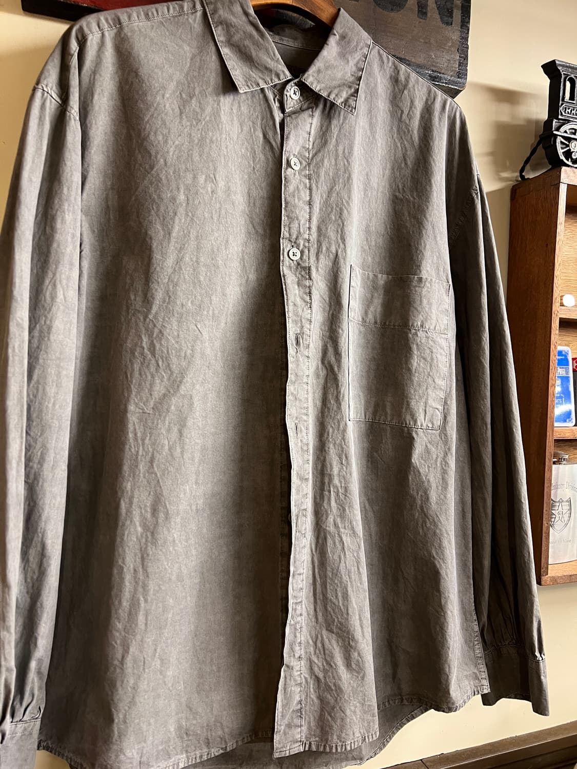 Areuban Shirts Grey 상품이미지3