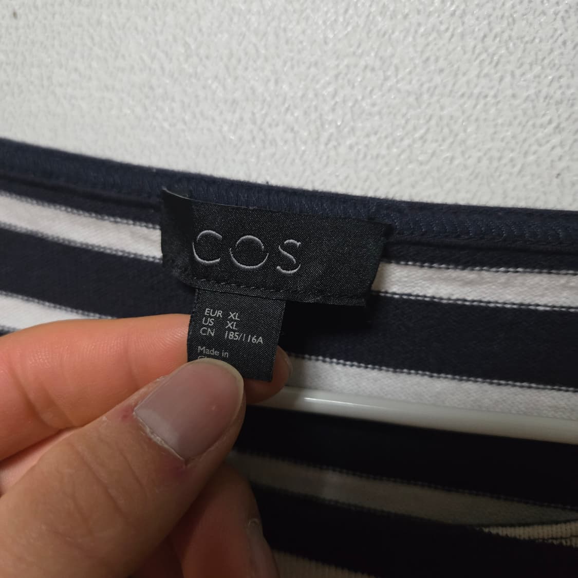 코스 스트라이프 슬리브티셔츠 /남성 티셔츠 / 남성 롱슬리브 상품이미지3