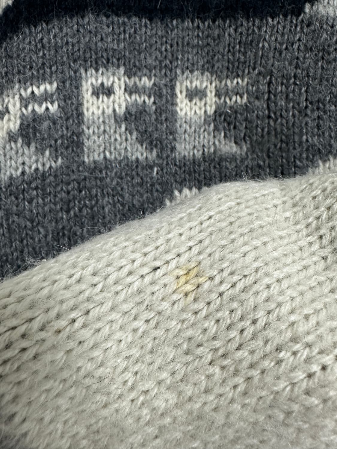 핸드메이드 패턴 VTG 니트 상품이미지7