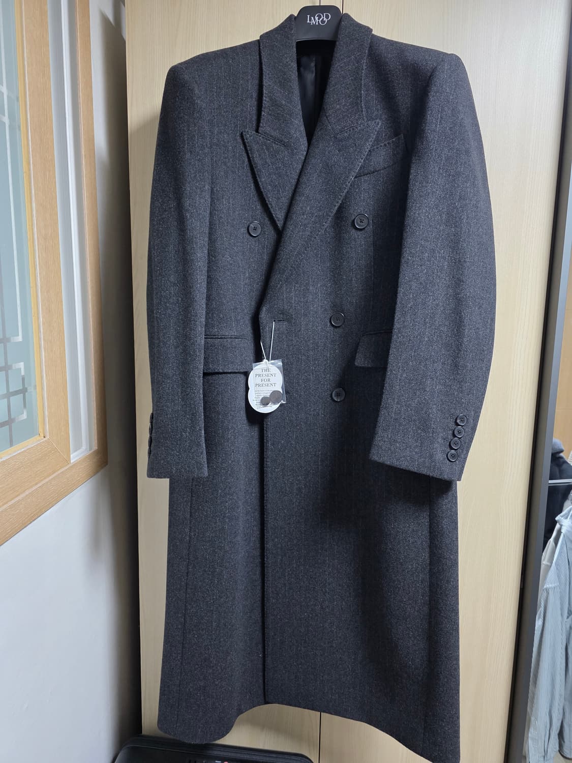 엘무드 발렌티누스 그레이 스트라이프 44 상품이미지1