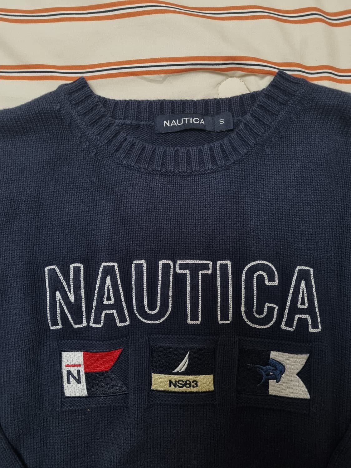 노티카 라운드넥 니트/남성S 상품이미지2