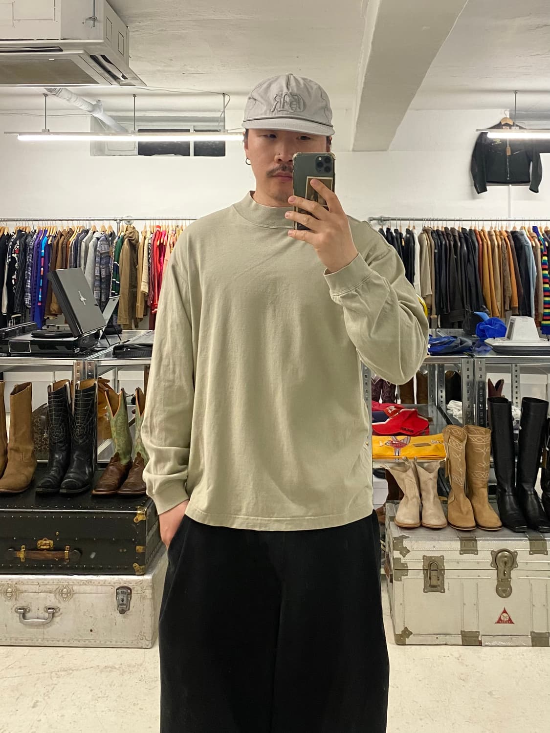 EDDIE BAUER mockneck t-shirt 에디바우어 모크넥 티 상품이미지7