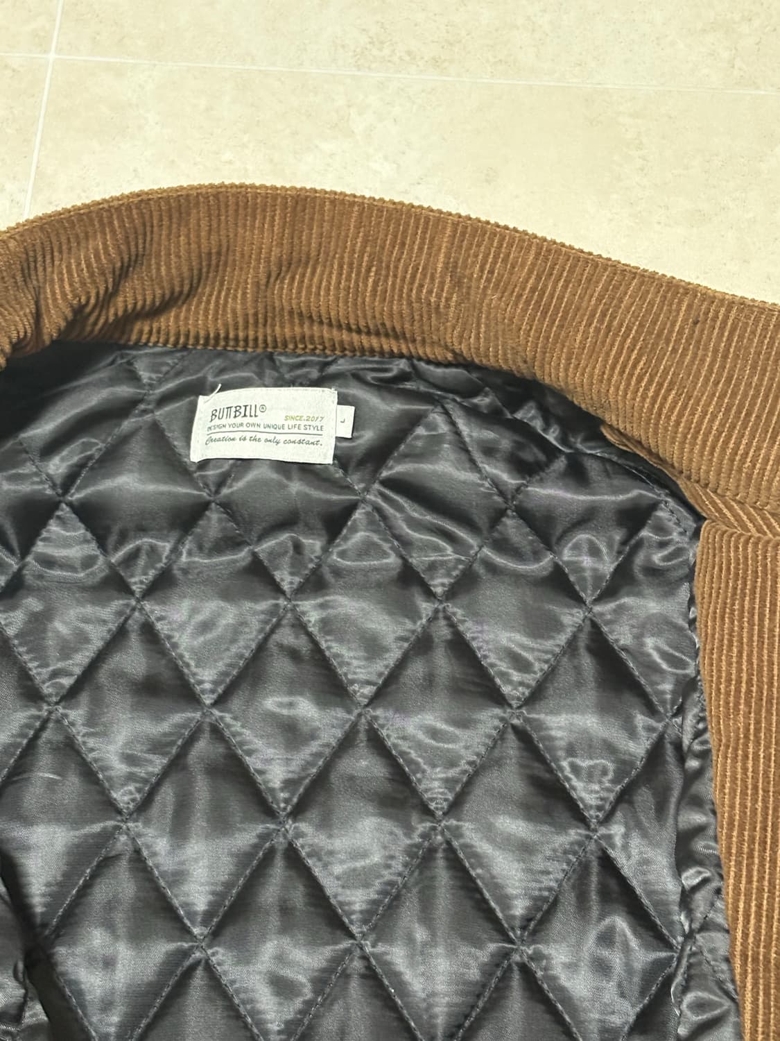 하이넥 코듀로이 점퍼 상품이미지2