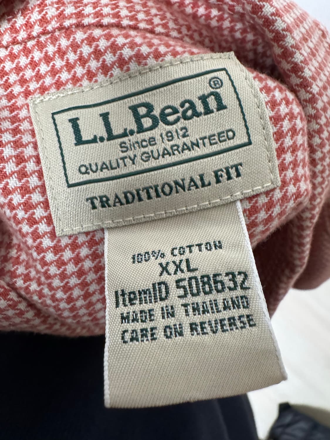 00s 엘엘빈 플란넬 셔츠 상품이미지3