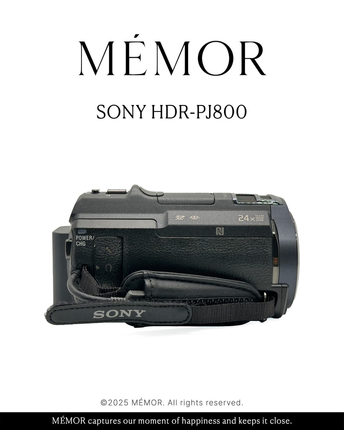 내장빔프로젝터/손떨림보정기능🎥SONY HDR-PJ800 소니 캠코더 상품이미지6