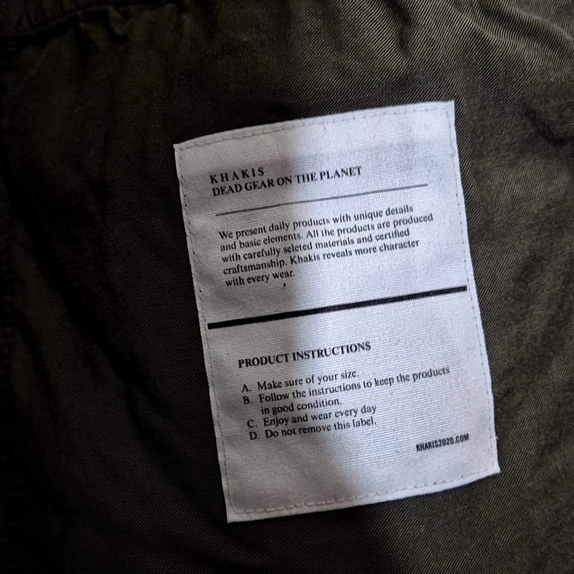 Khakis 카키스 마운틴 패딩 점퍼 상품이미지8