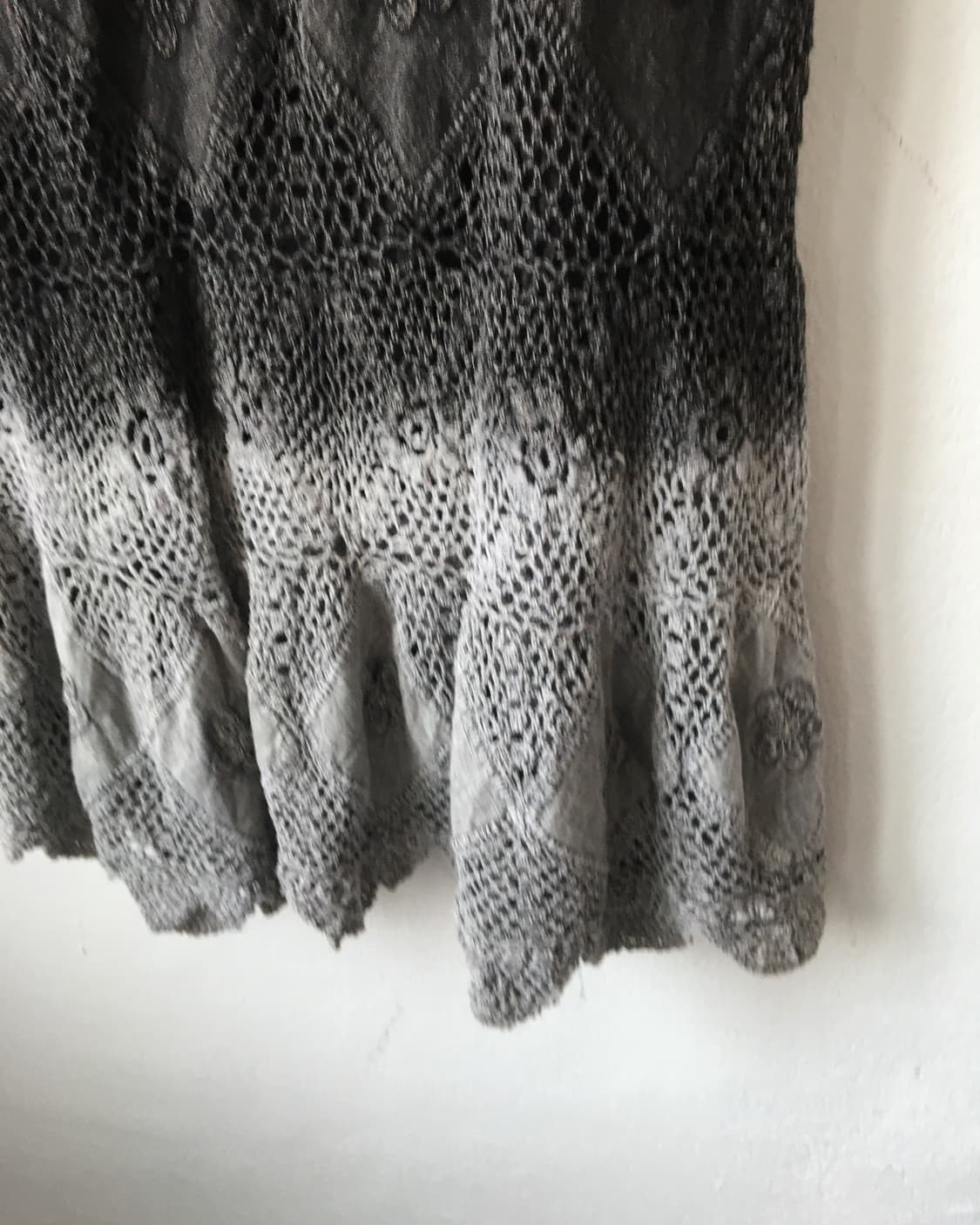 Crochet layer long skirt 상품이미지3