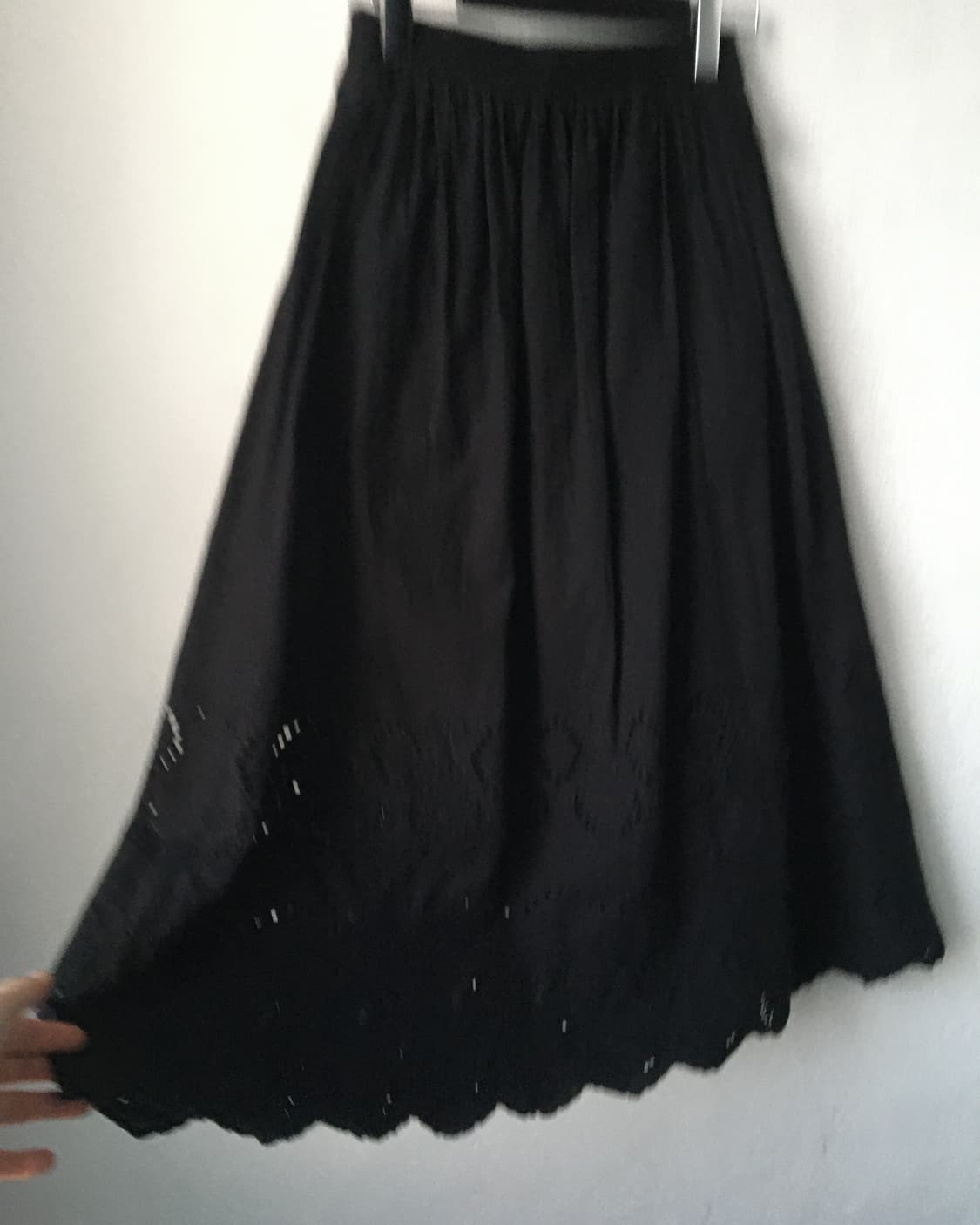 Punching long skirt 상품이미지2