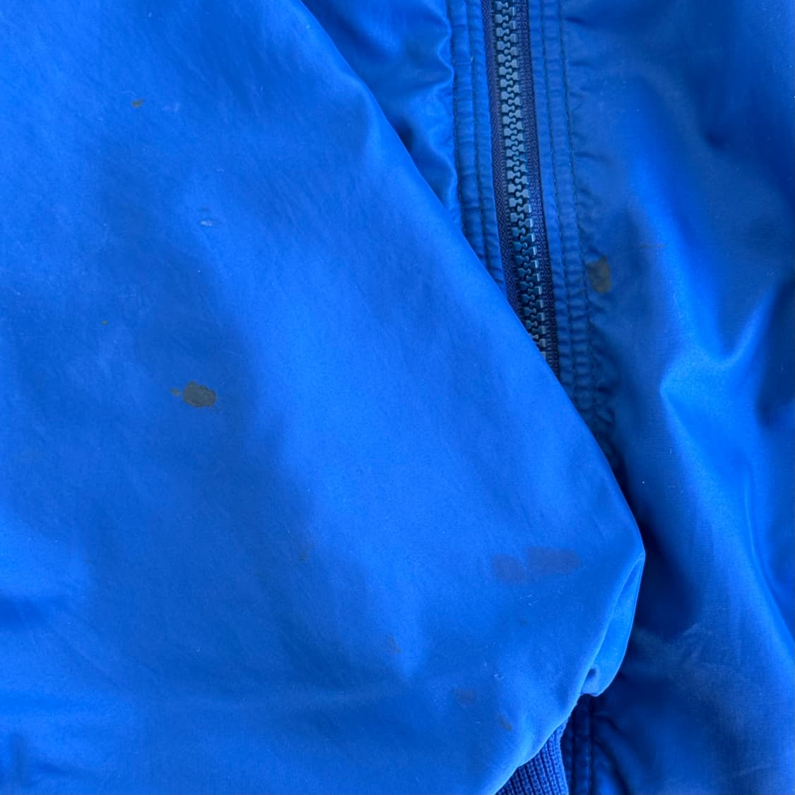 파타고니아 쉘드 신칠라 봄버 자켓 블루 L, made in usa 상품이미지5