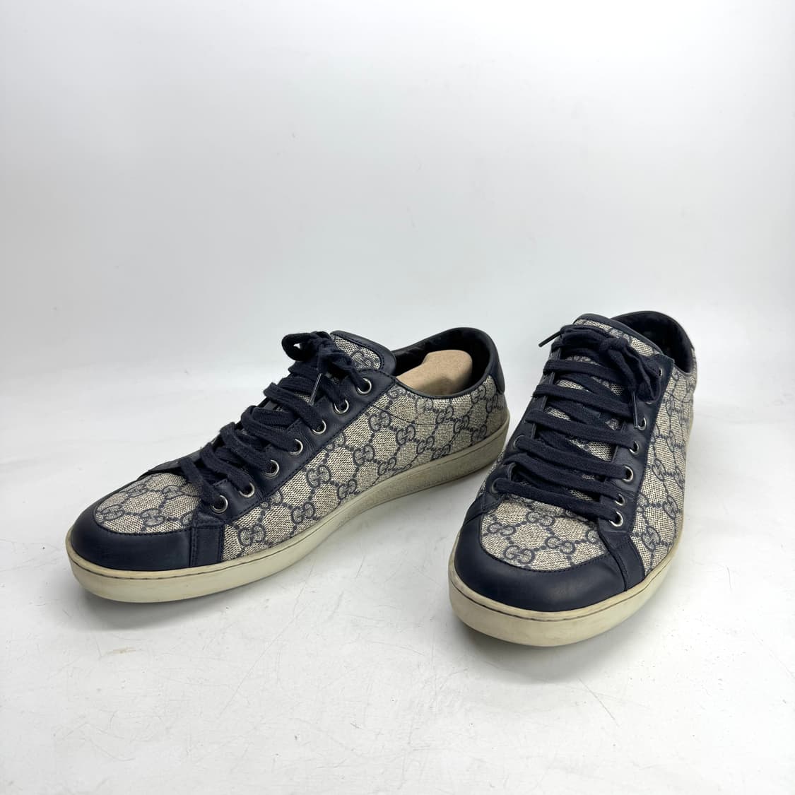 285) GUCCI 구찌 슈프림 캔버스 스니커즈 상품이미지3