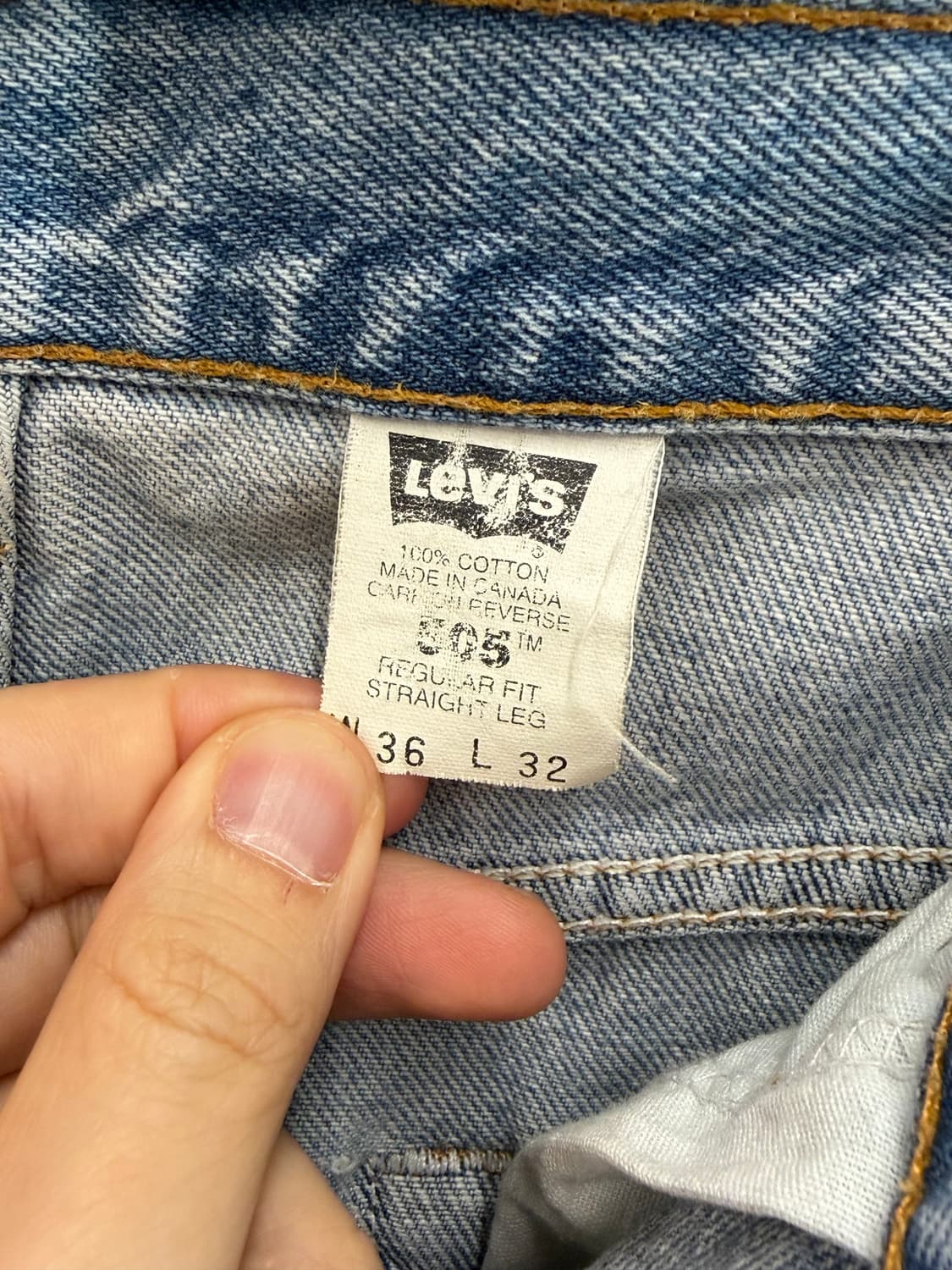90-00‘s 505 Vintage Levi's  상품이미지6