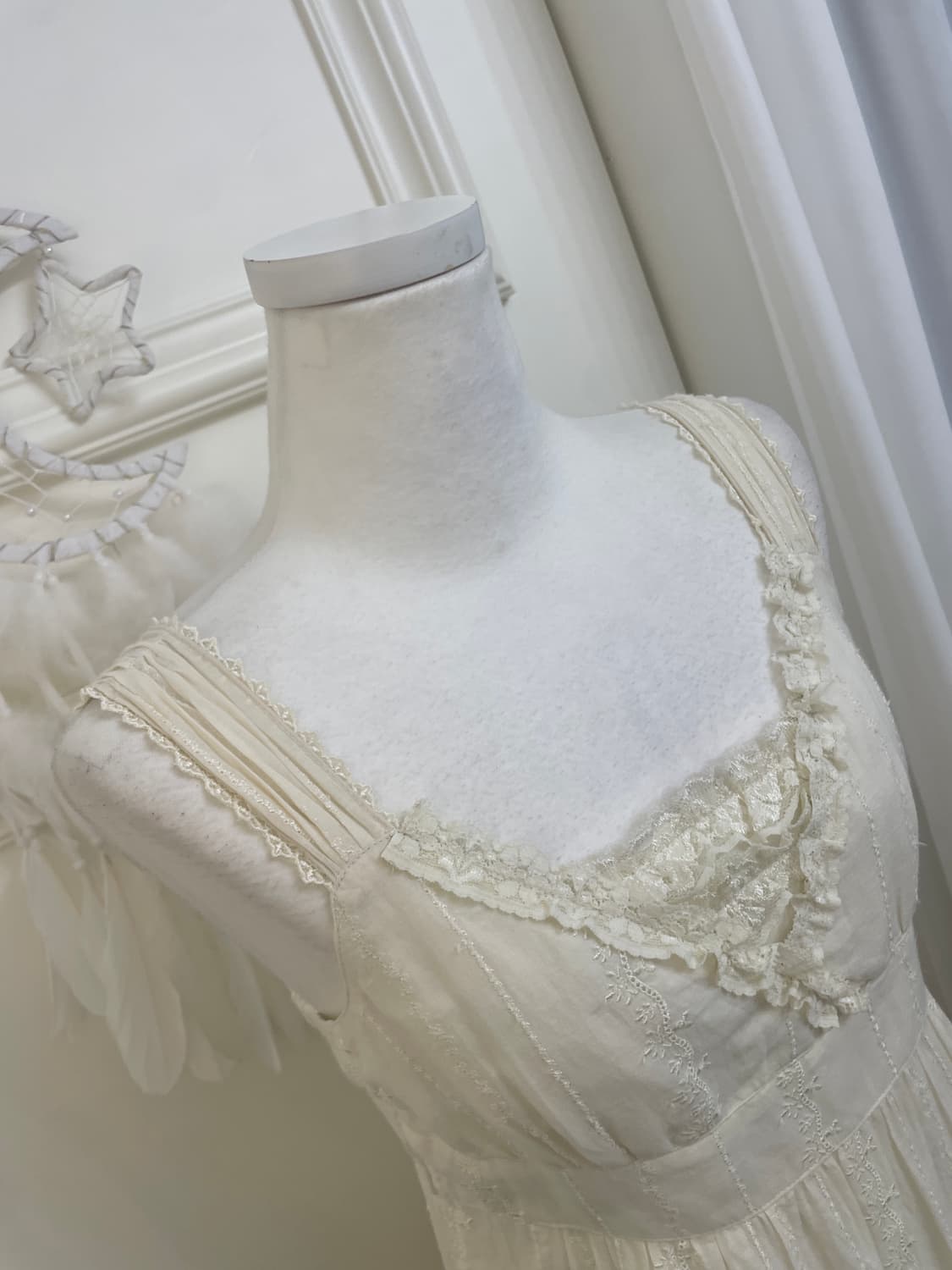 ivory bow crochet cardigan&ivoey lace em 상품이미지10