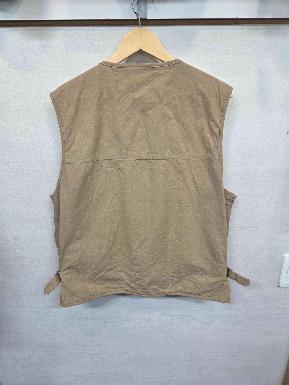 셔터 브러쉬드 리버시블 코튼 조끼 L 상품이미지2