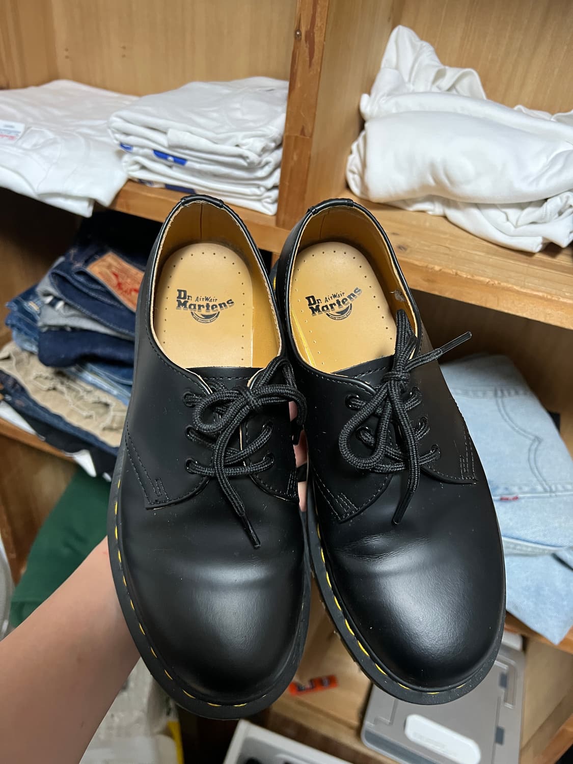 닥터마틴 1461 스무스 블랙 240 상품이미지1