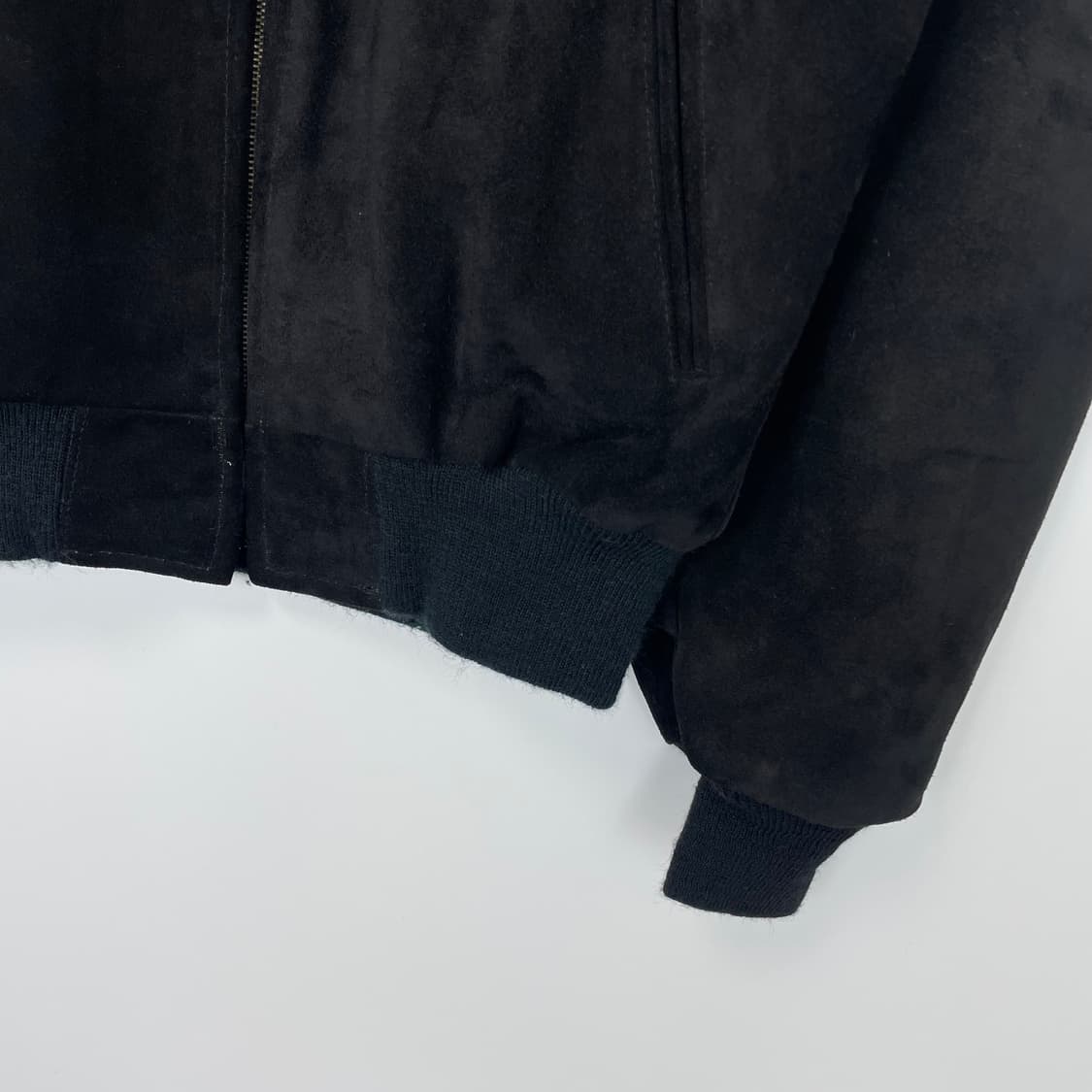 쇼트 schott 스웨이드 블루종 자켓 상품이미지5