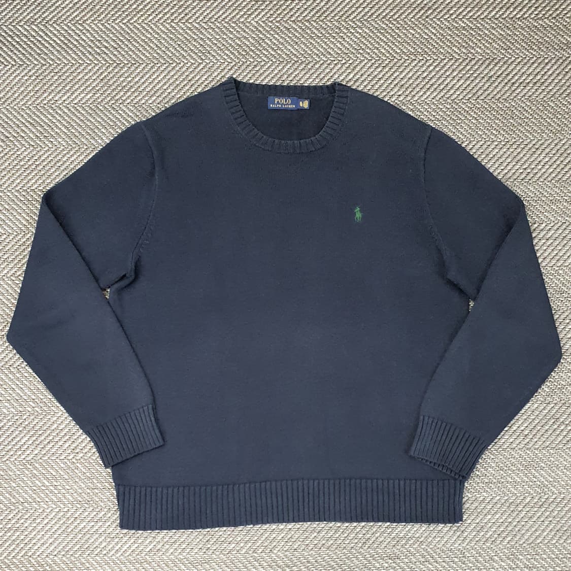 폴로 랄프로렌 긴소매 면니트 남자105~110 상품이미지1