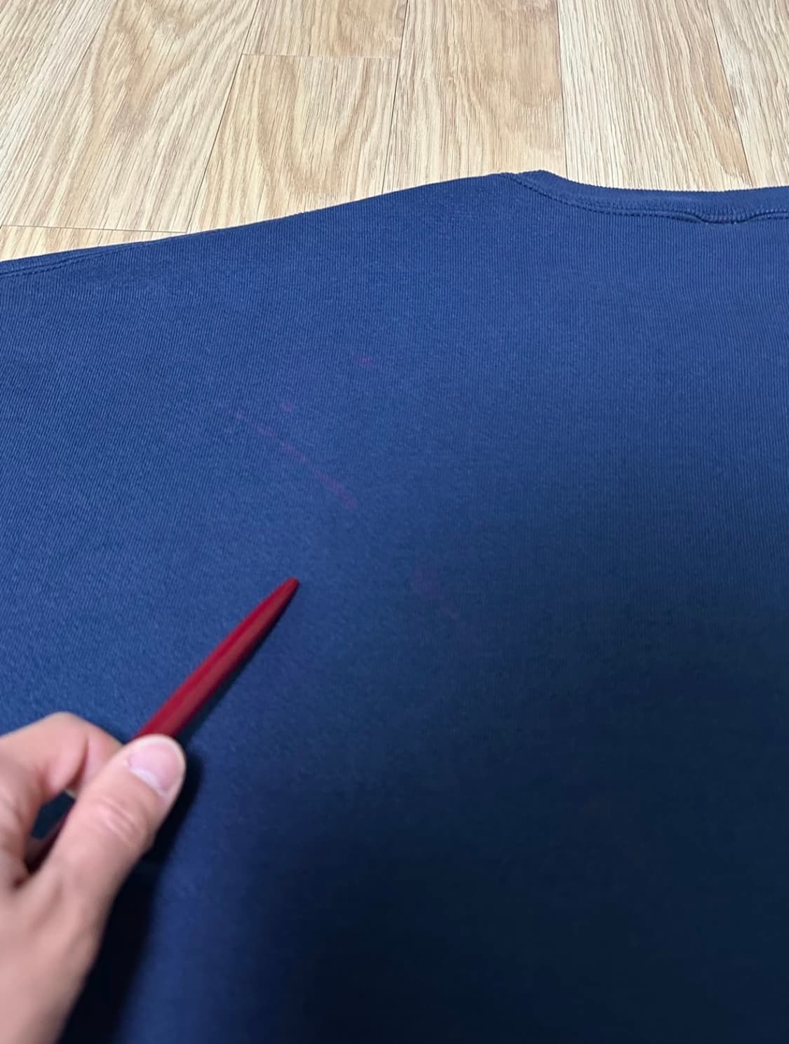 90s 빈티지 러셀 스웻셔츠 네이비 XXL USA 상품이미지7