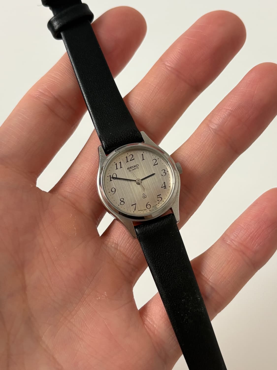 1980s Brushed Dial Silver Ladies Quartz 상품이미지2