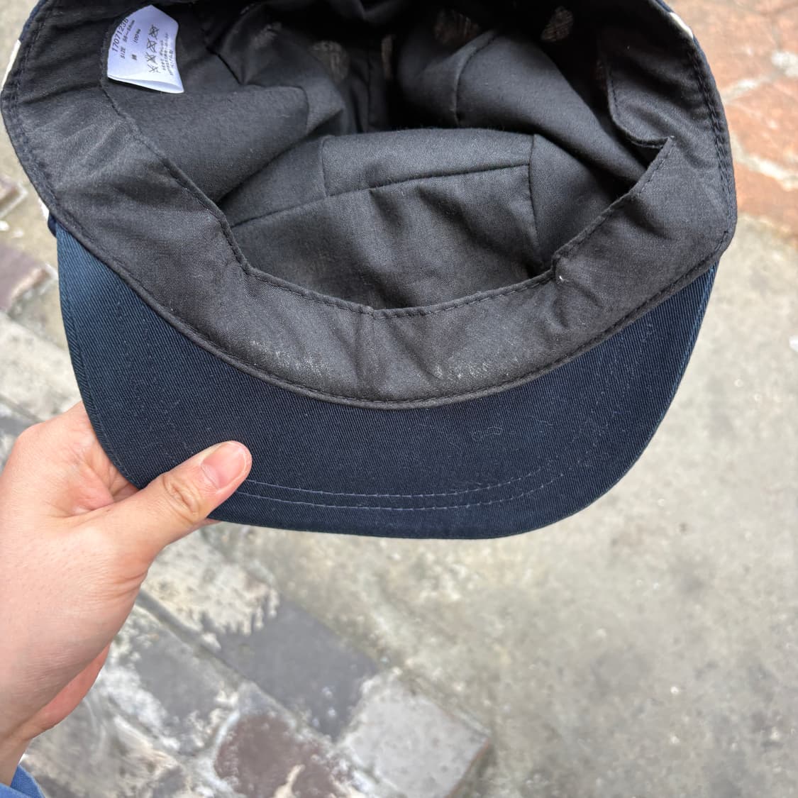 Vintage 빈티지 도트 땡땡이 볼캡 모자 상품이미지7