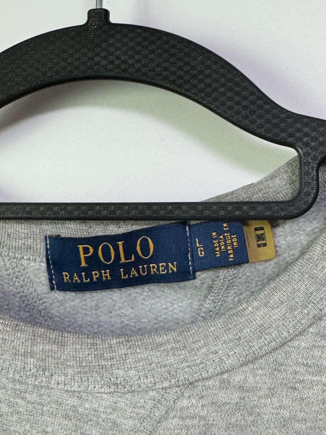 폴로 랄프로렌 기모 맨투맨 회색 L 상품이미지3