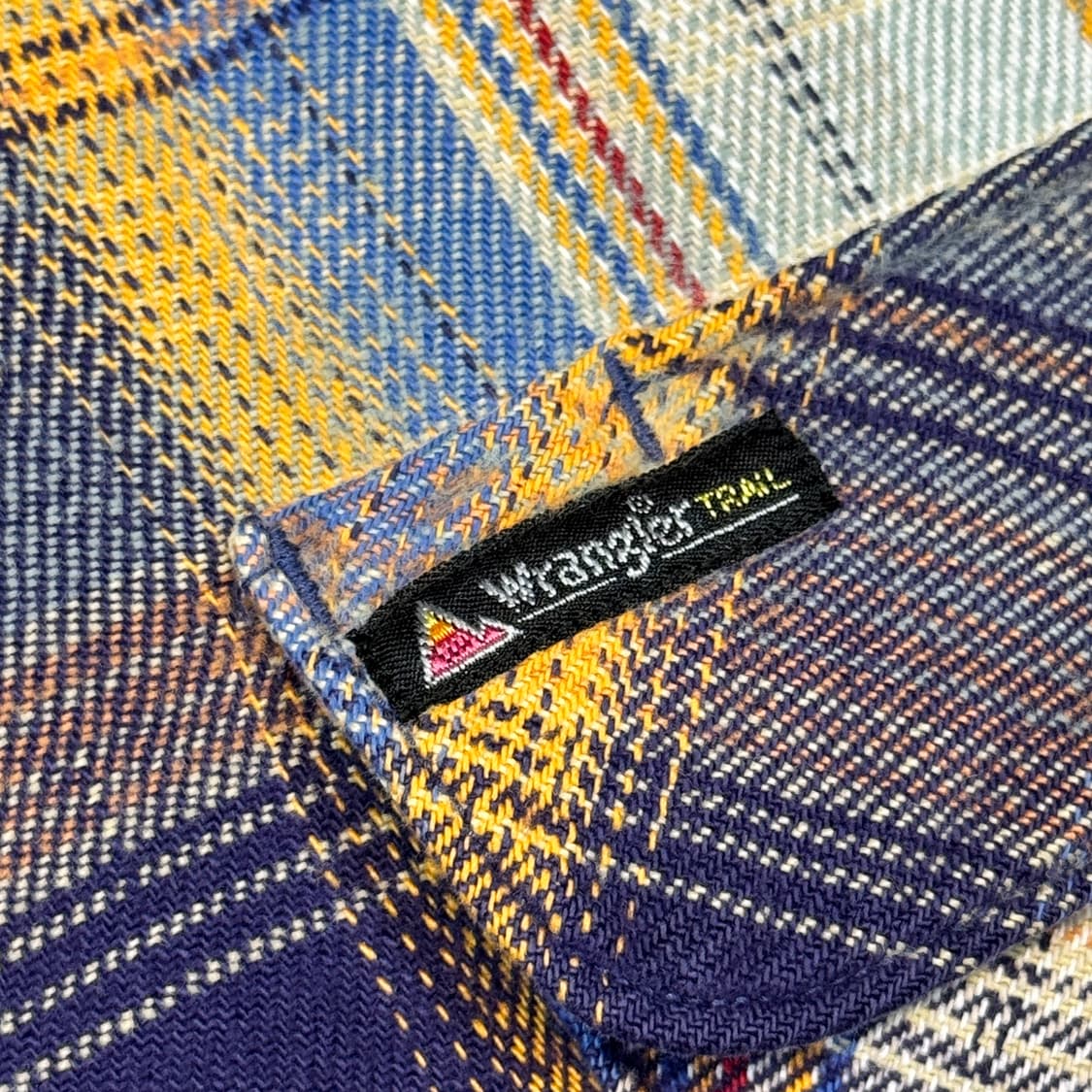 XL) Wrangler Trail 랭글러 플란넬 옴브레 체크 셔츠 상품이미지4