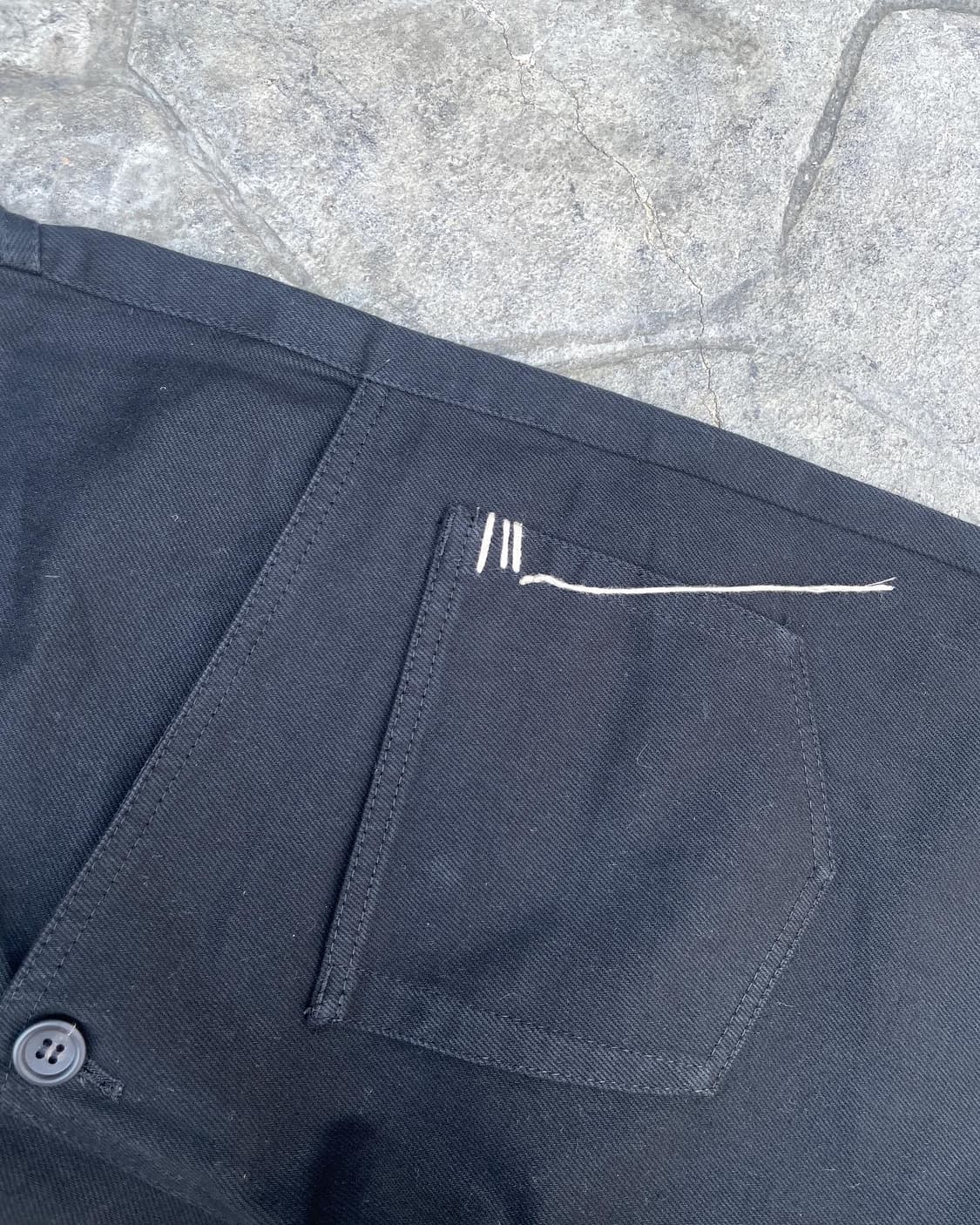 YOHJI YAMAMOTO WIDE DENIM 상품이미지4
