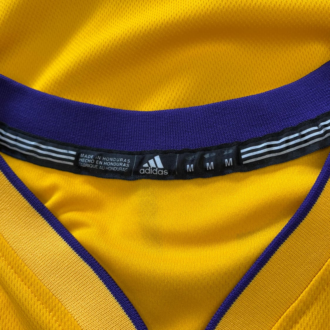 M 아디다스 로스앤젤레스 레이커스 No.24 코비 브라이언트 저지 042 상품이미지4